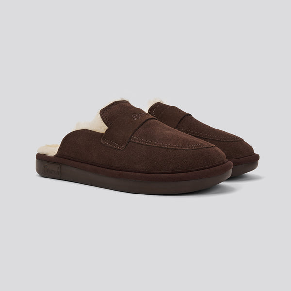 Loafer Shearling - Espresso - Suede