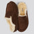 Scrunch Loafer Shearling - Pecan - Suede