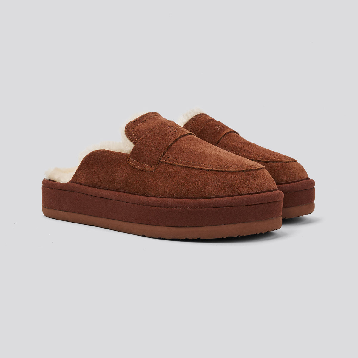 Loafer XXL Shearling - Pecan - Suede