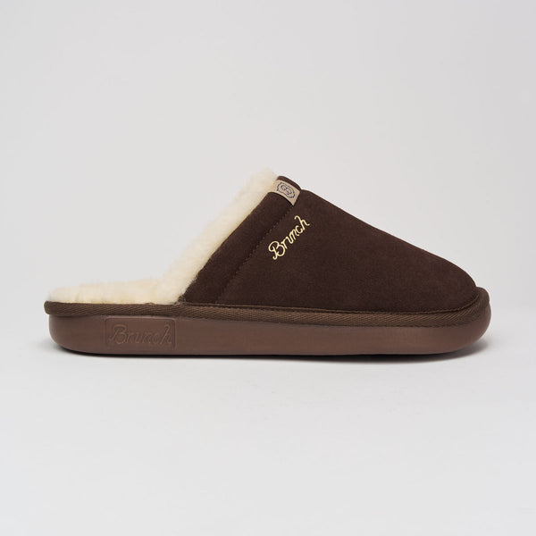Essential Shearling - Brown - Suede