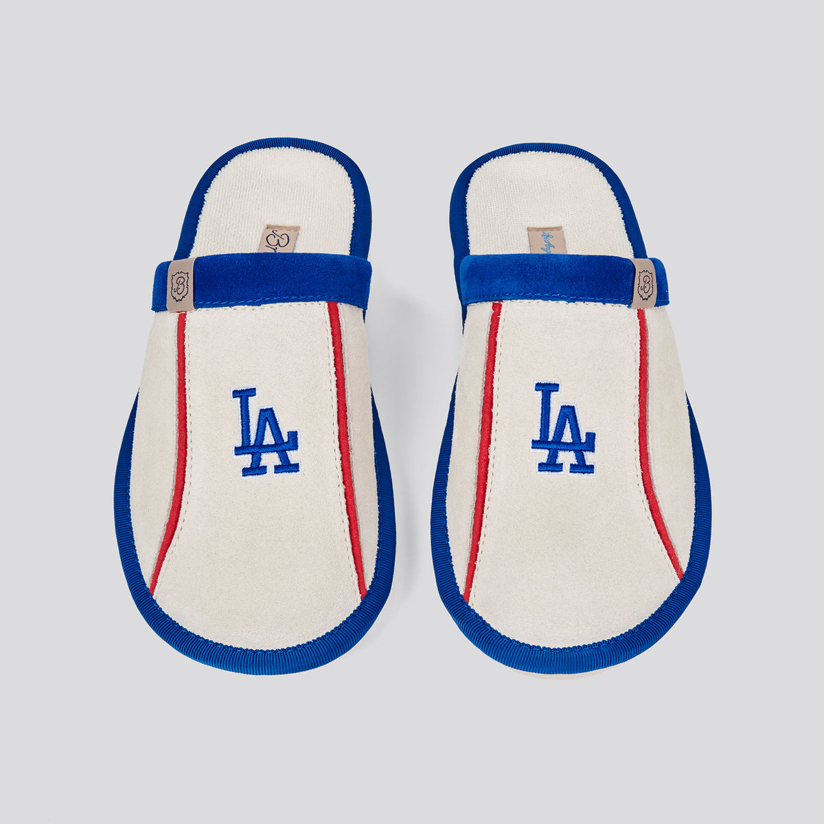 Essential Baseball Dodgers - Cream - Suede