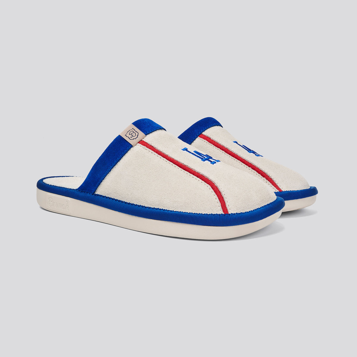 Essential Baseball Dodgers - Cream - Suede