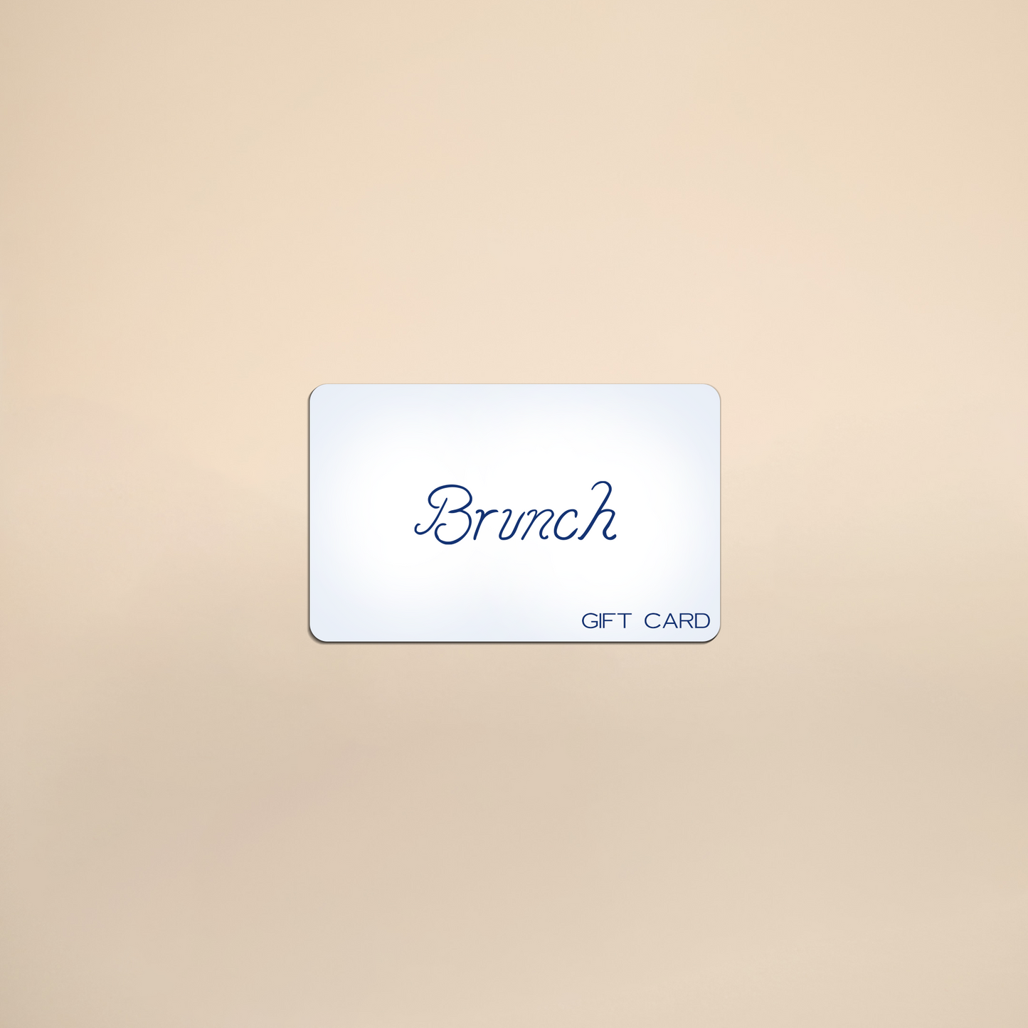 Brunch Gift Card