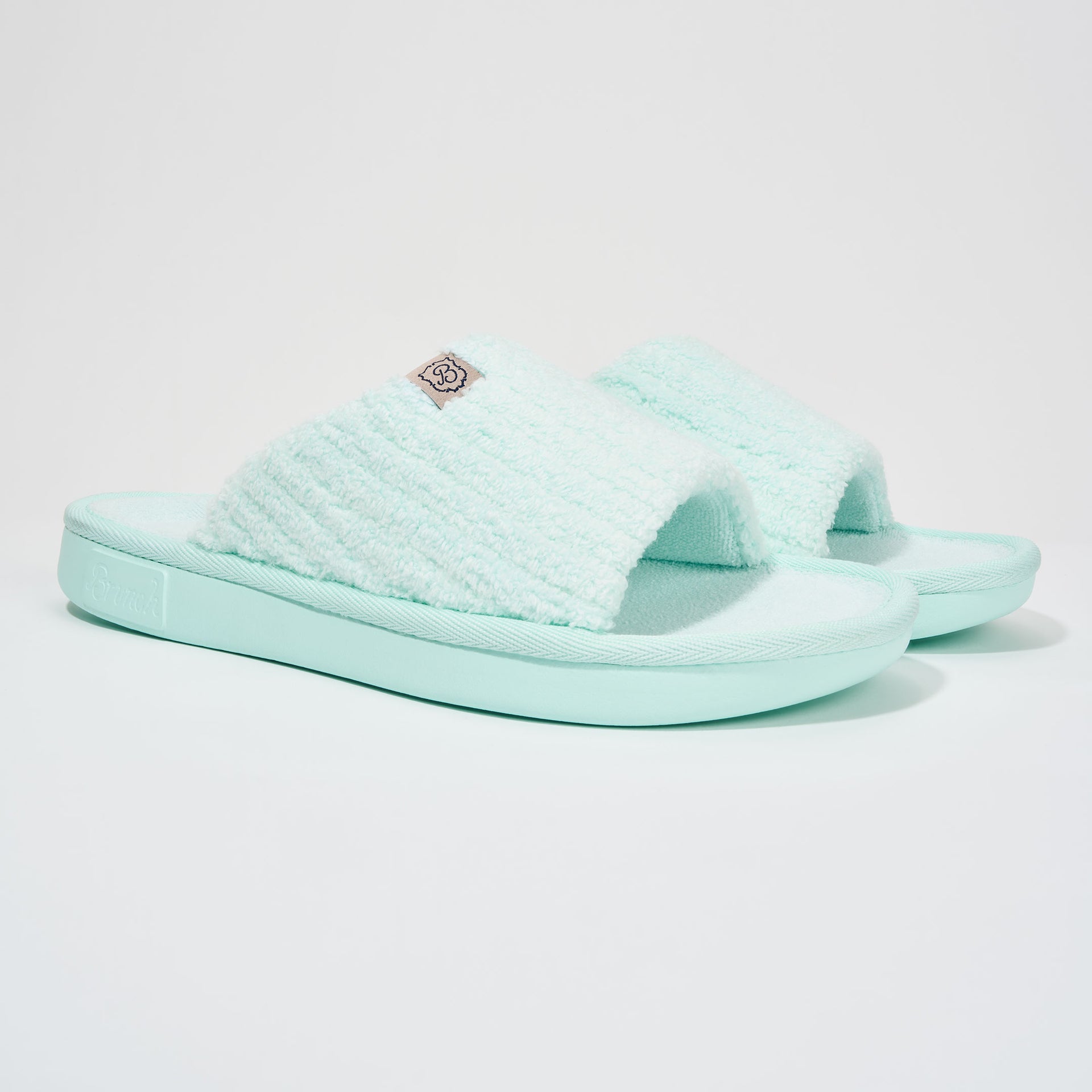 Brunch Slide Lido Ribbed Terry slippers