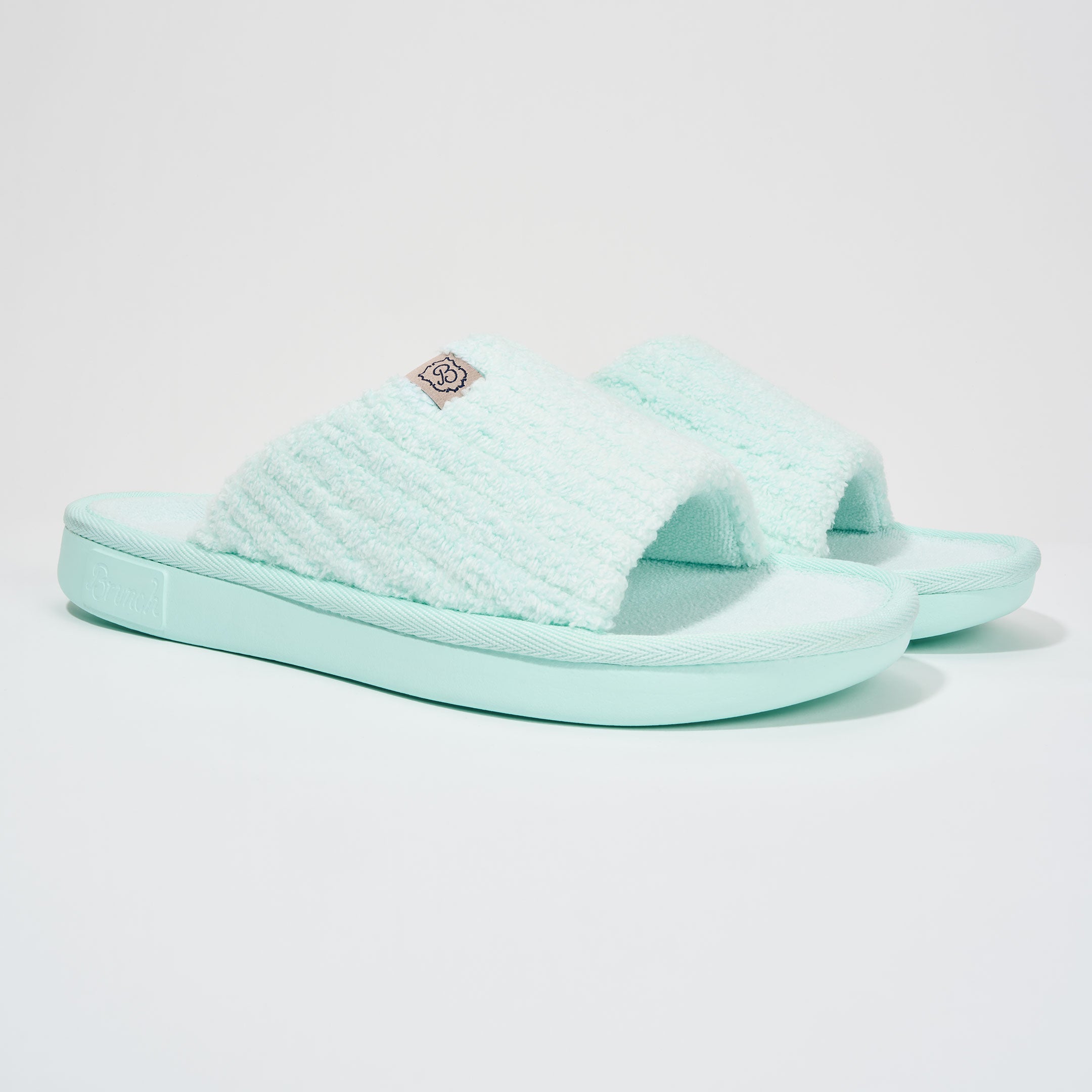 Brunch Slide Lido Ribbed Terry slippers