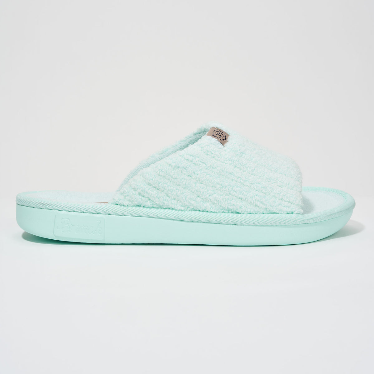 Brunch Slide Lido Ribbed Terry slippers, view 2