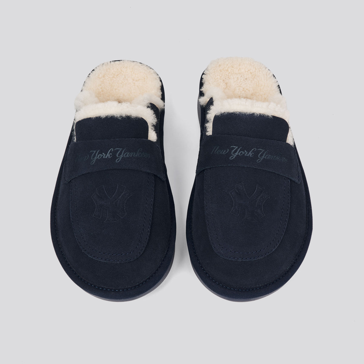 Loafer Shearling Yankees - Navy - Suede