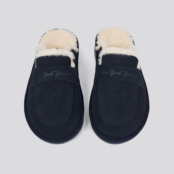 Loafer Shearling Yankees - Navy - Suede