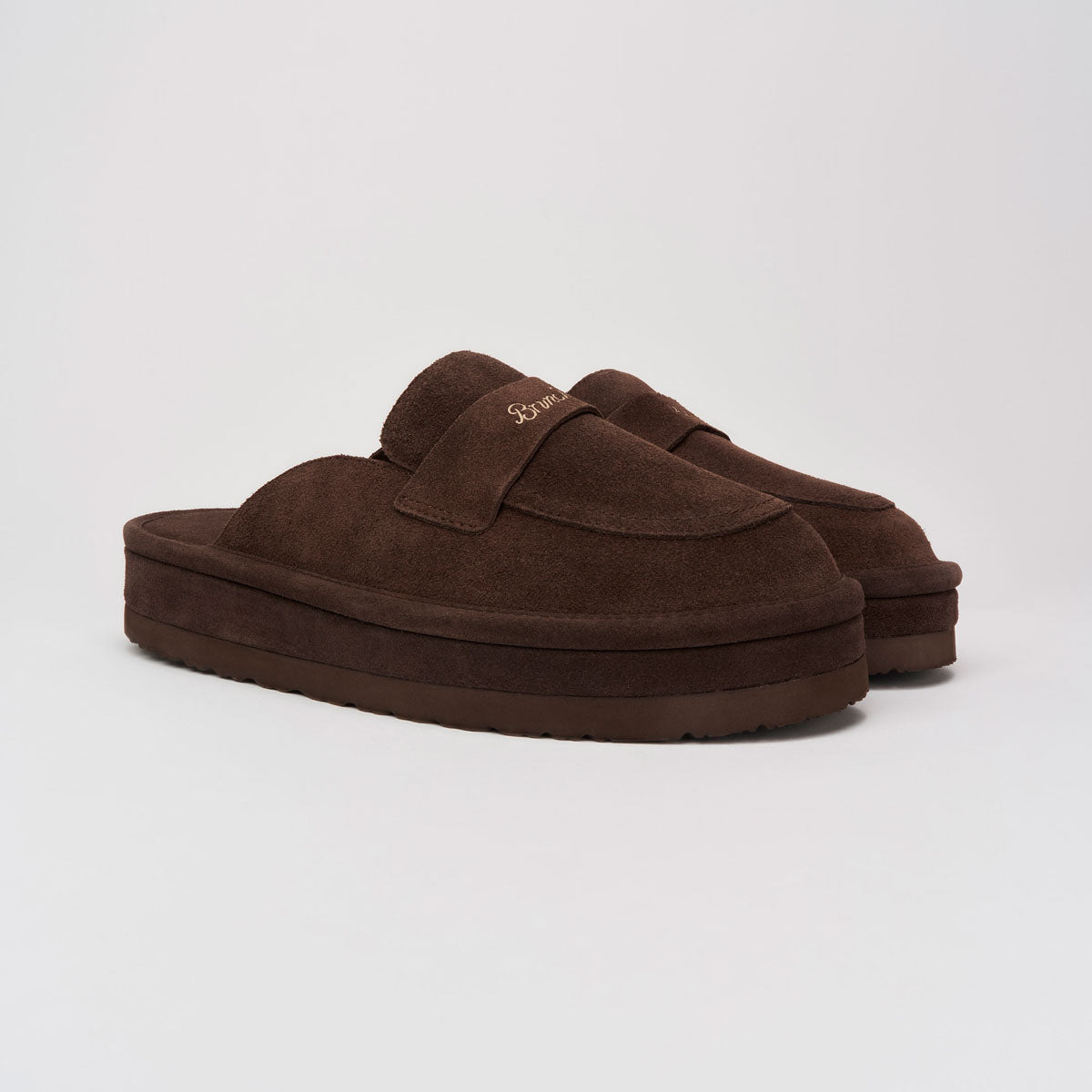 Loafer XXL - Dark Brown - Suede