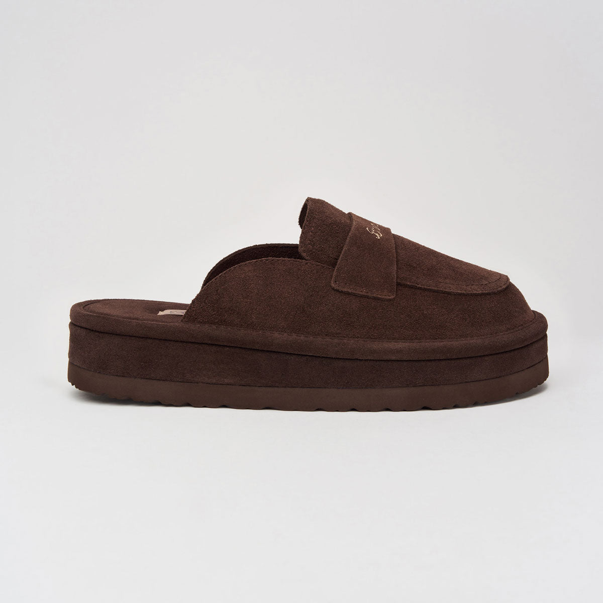 Loafer XXL - Dark Brown - Suede