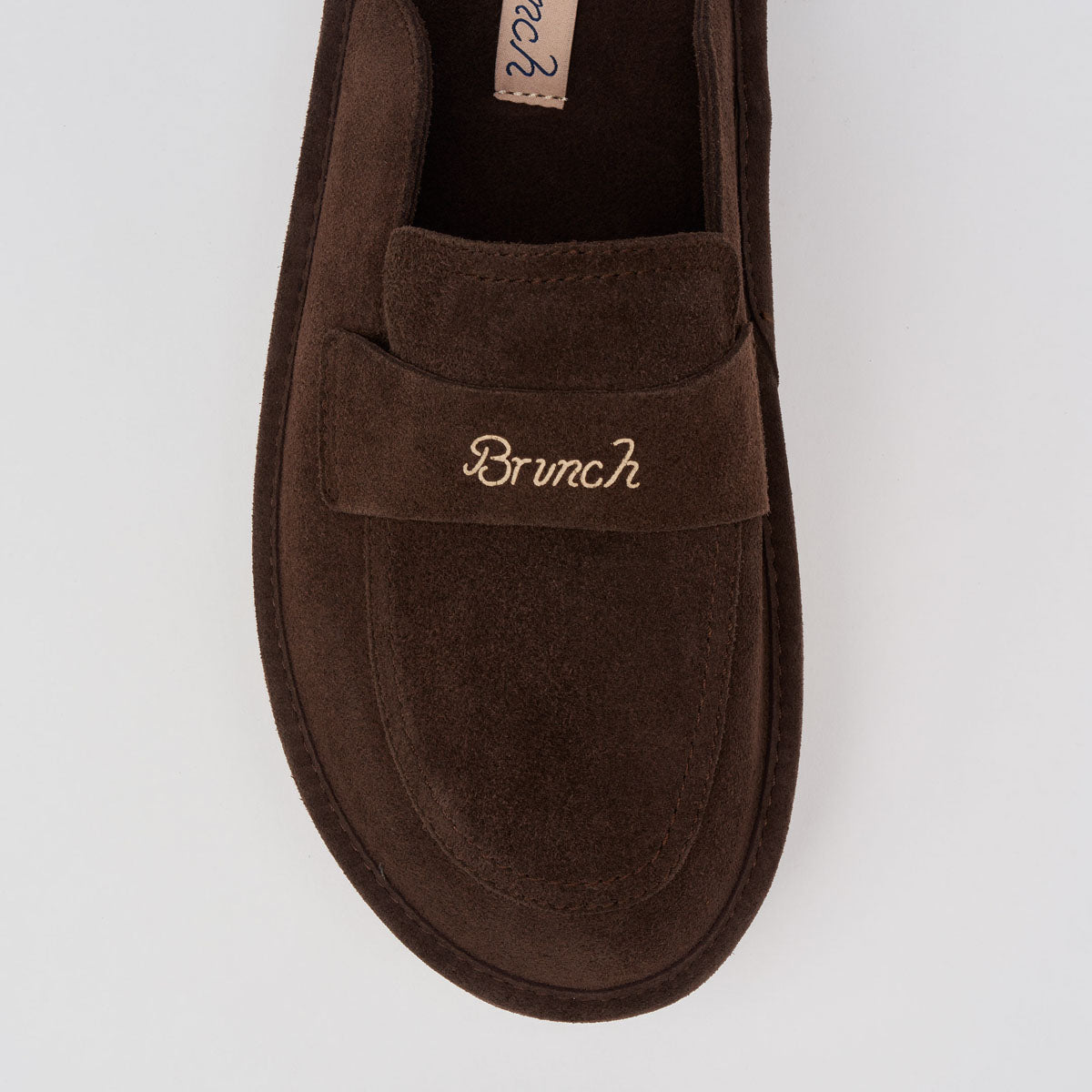 Loafer XXL - Dark Brown - Suede