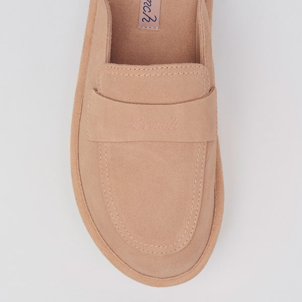 Loafer XXL - Dusty Rose - Suede