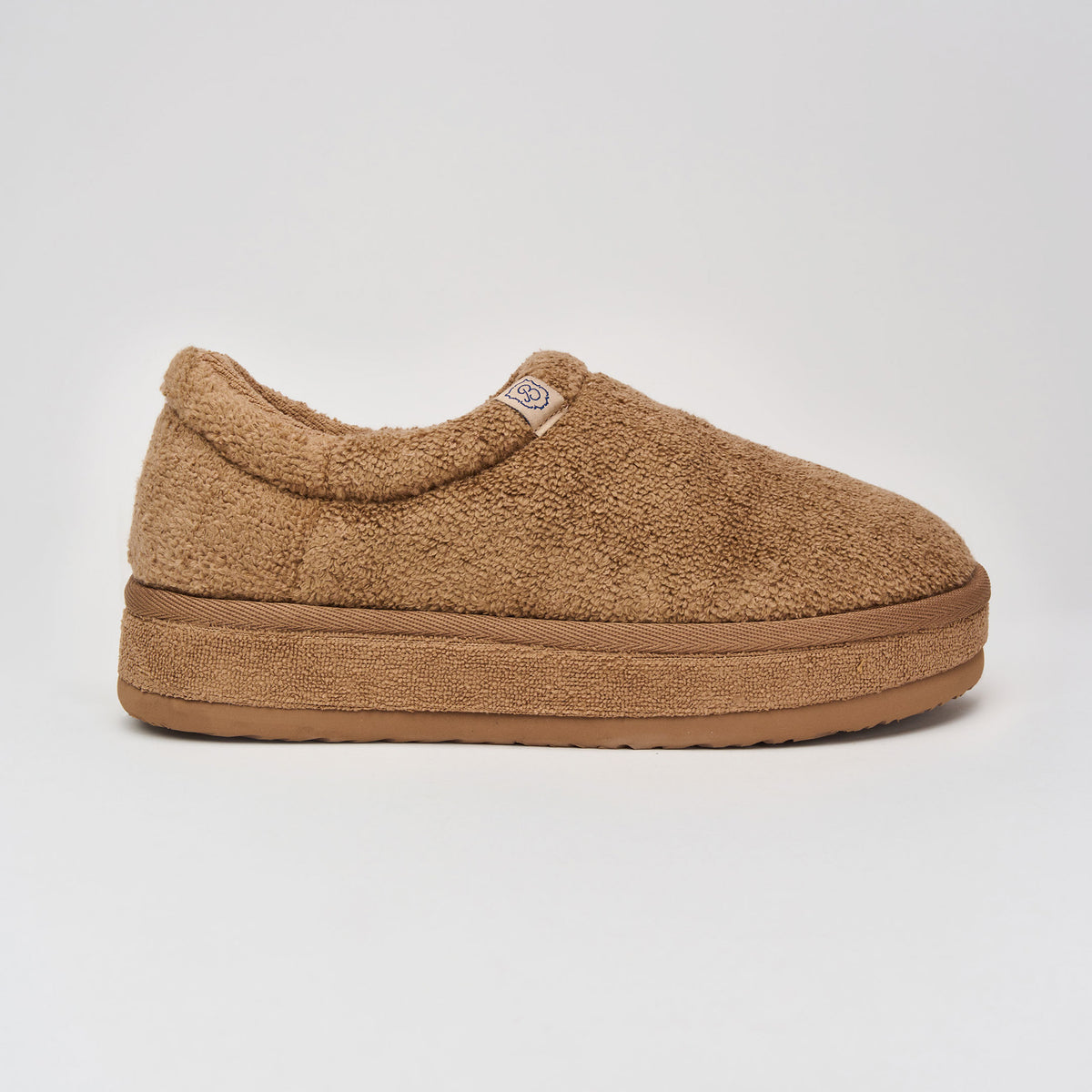 Brunch Puff XXL slipper in Dune terry, product view 3