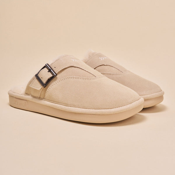 Amour Shearling - Beige - Suede - Brunch - AM02BE01M04 - Footwear