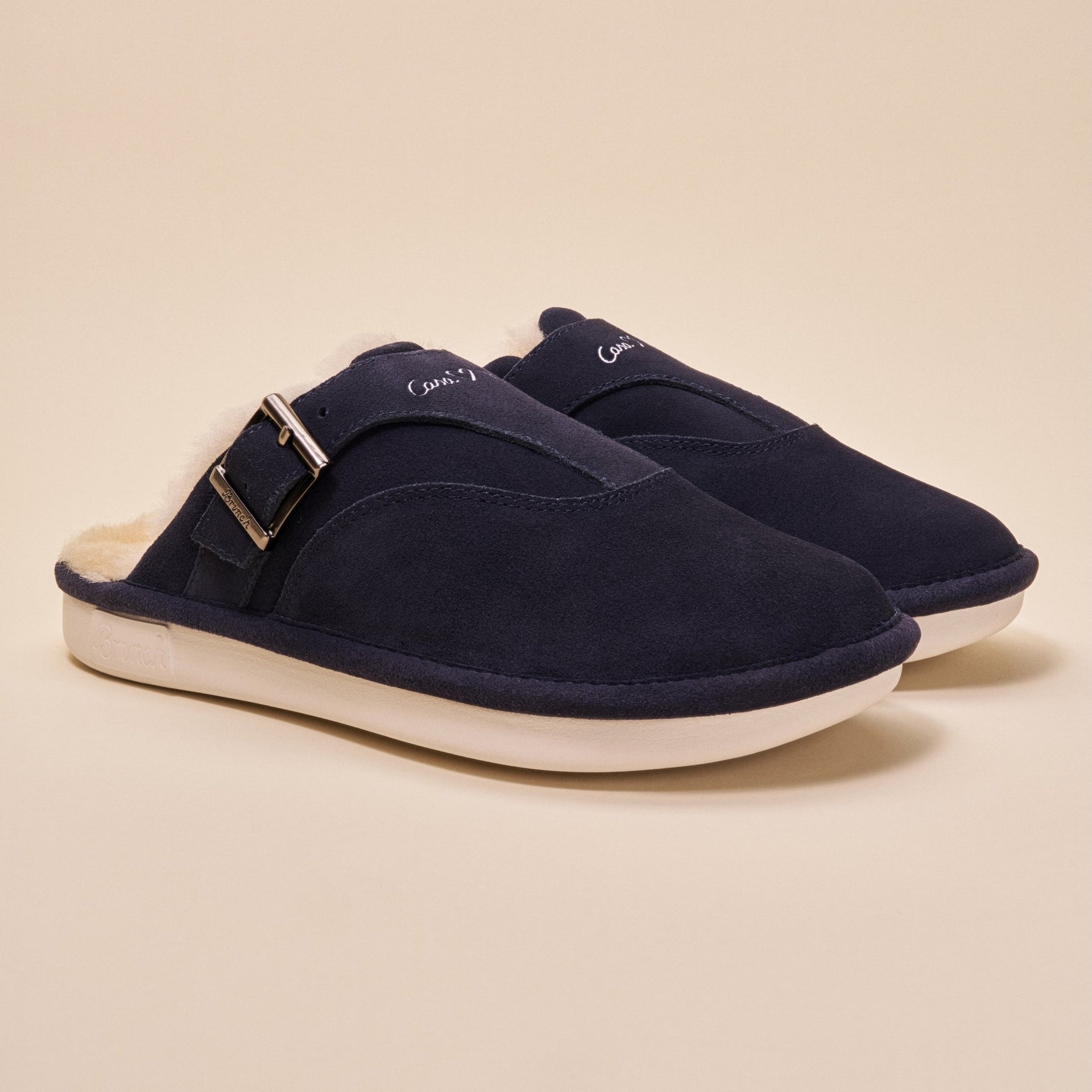Amour Shearling - Navy - Casa Tua - Brunch - CA1SU1NAM04 - Footwear