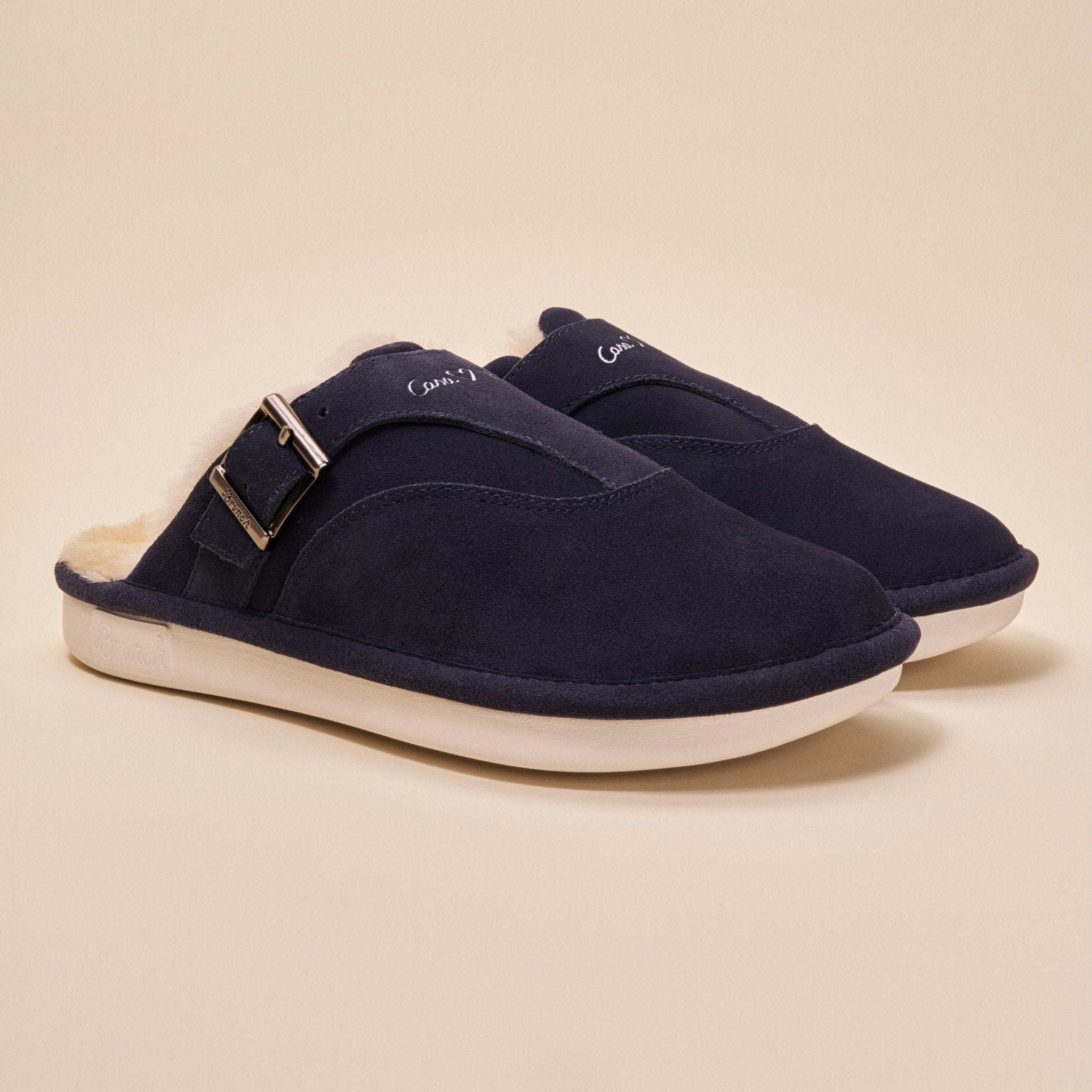 Amour Shearling - Navy - Casa Tua - Brunch - CA1SU1NAM04 - Footwear