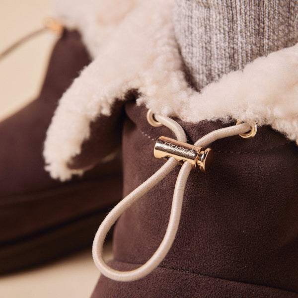 Apres Boot - Dark Brown - Suede - Brunch - BO1SU2DBM03 - Footwear