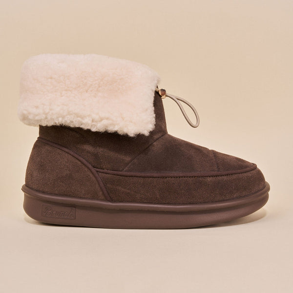 Apres Boot - Dark Brown - Suede - Brunch - BO1SU2DBM03 - Footwear