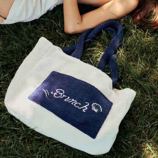 Beach Bag - Cream - Terry - Brunch - ES02AWNBMOS - Accessories