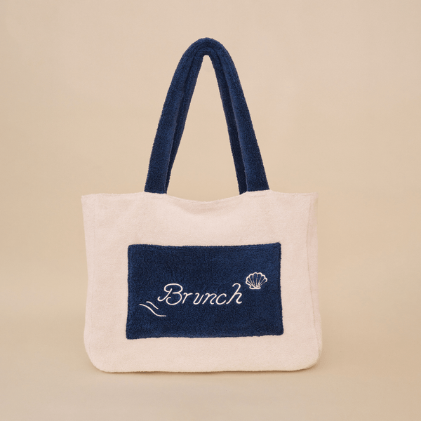 Beach Bag - Cream - Terry - Brunch - ES02AWNBMOS - Accessories