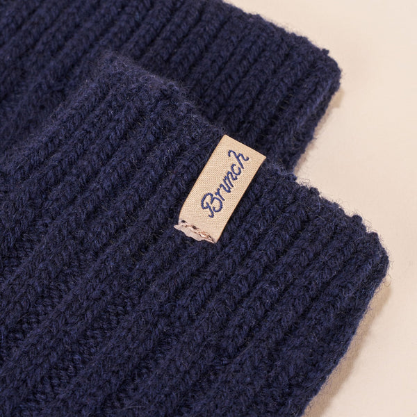 Cashmere Wool Sock - Navy - Cashmere Wool - Brunch - WI3WO1NAMOS - Accessories
