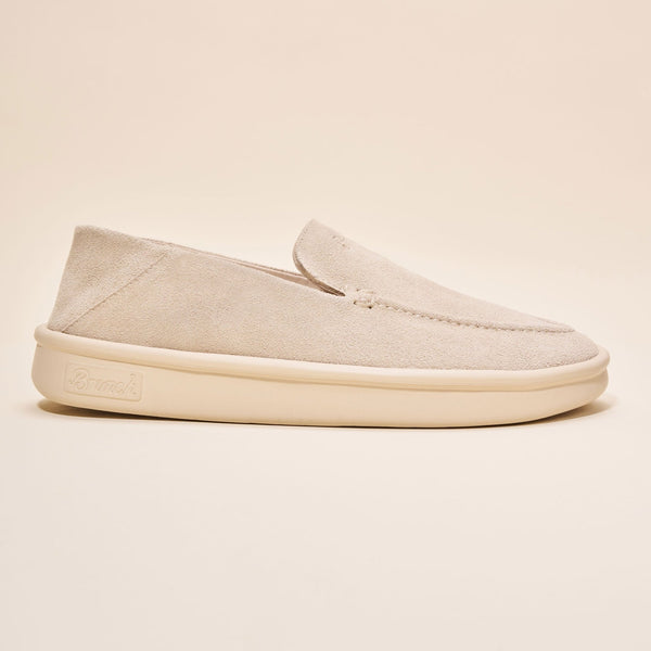 Collapsible Loafer - Beige - Suede - Brunch - CL1SU1BEM04 - Footwear