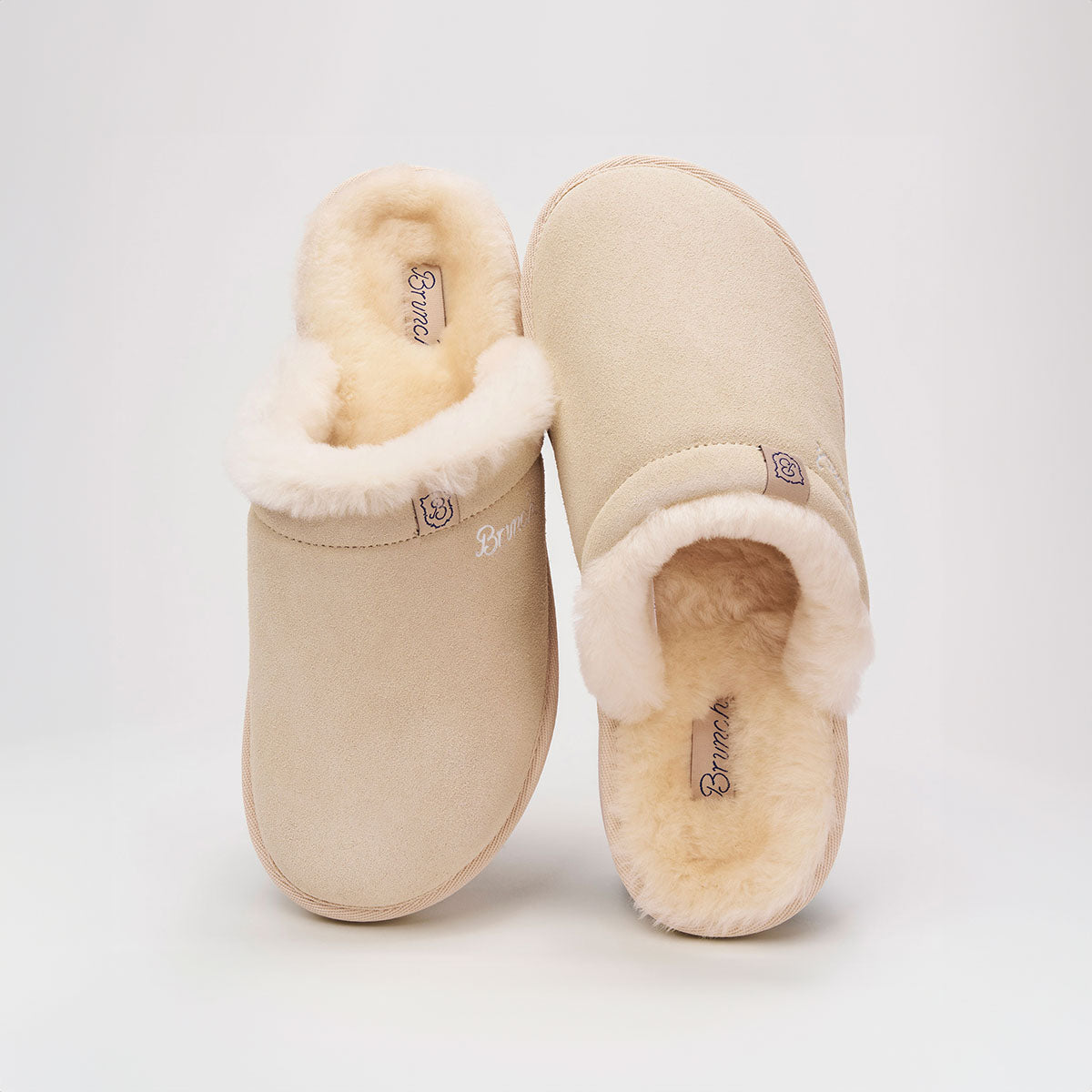 Essential Shearling - Beige - Suede