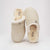 Brunch Essential Shearling slipper in Beige suede, product view 3
