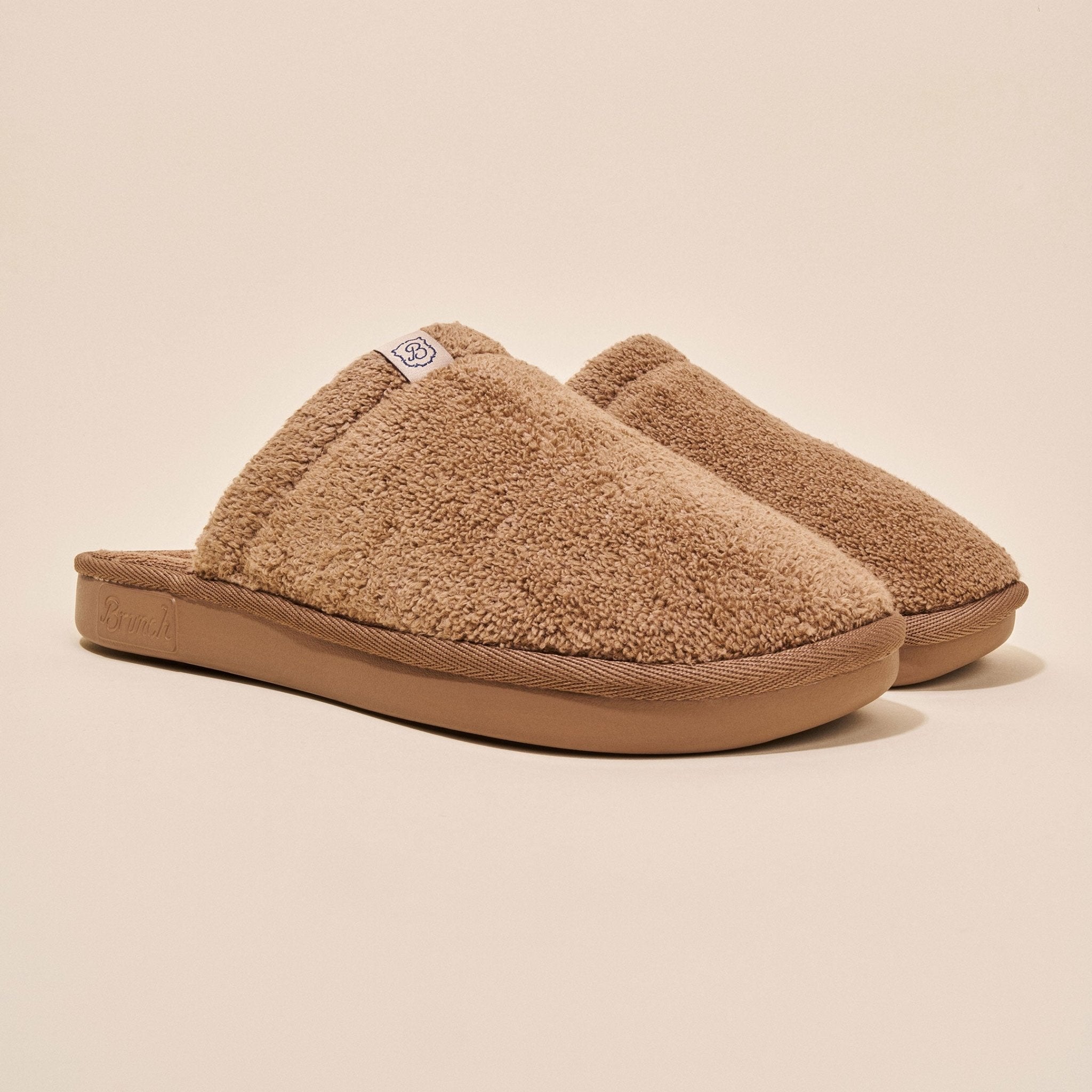 Essential Dune terry slipper by Brunch, available with personalized embroidery