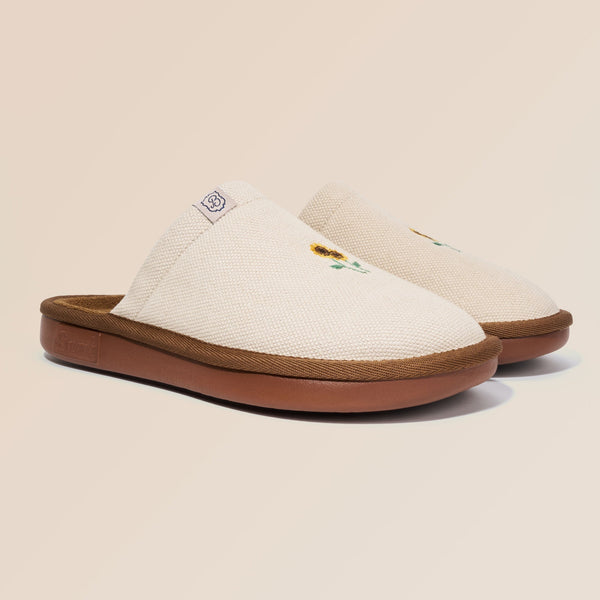 Essential Floral - Canvas - Beige Sunflower - Brunch - ES1CA12BEM04 - Footwear