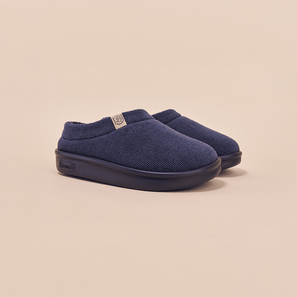 Essential Kids - Double Navy - Terry - Brunch - KI1TE1DNKC9 - Kids footwear