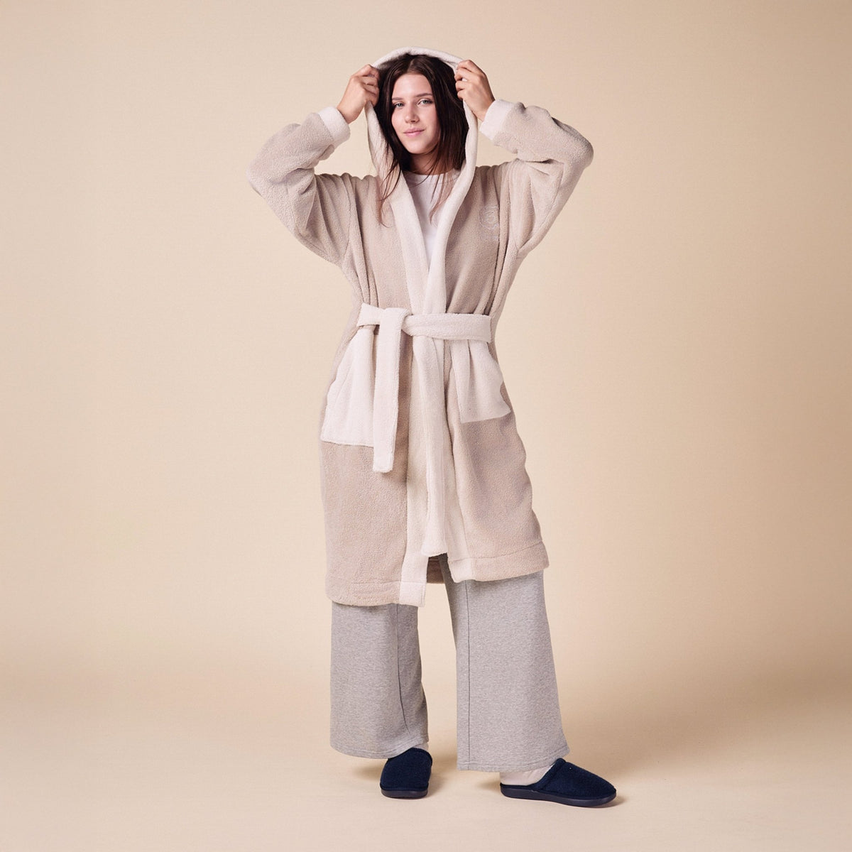 Essential Robe - Beige - Terry - Brunch - RO02BC02S - Apparel