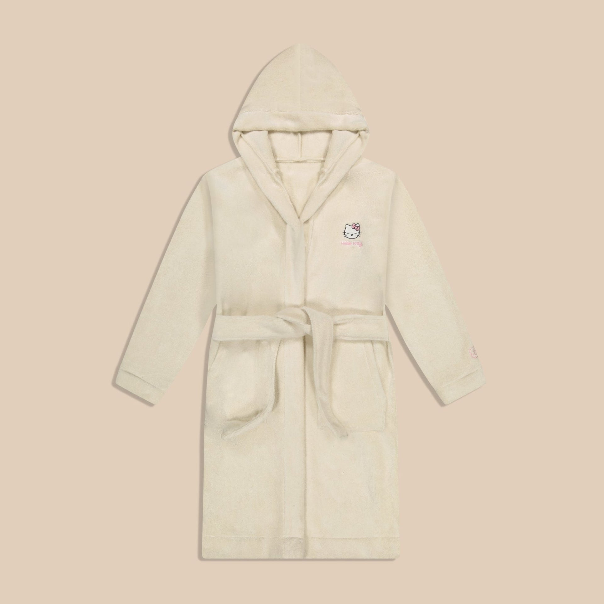 Essential Robe - Cream - Hello Kitty - Brunch - HE3TE2CRUS - Apparel