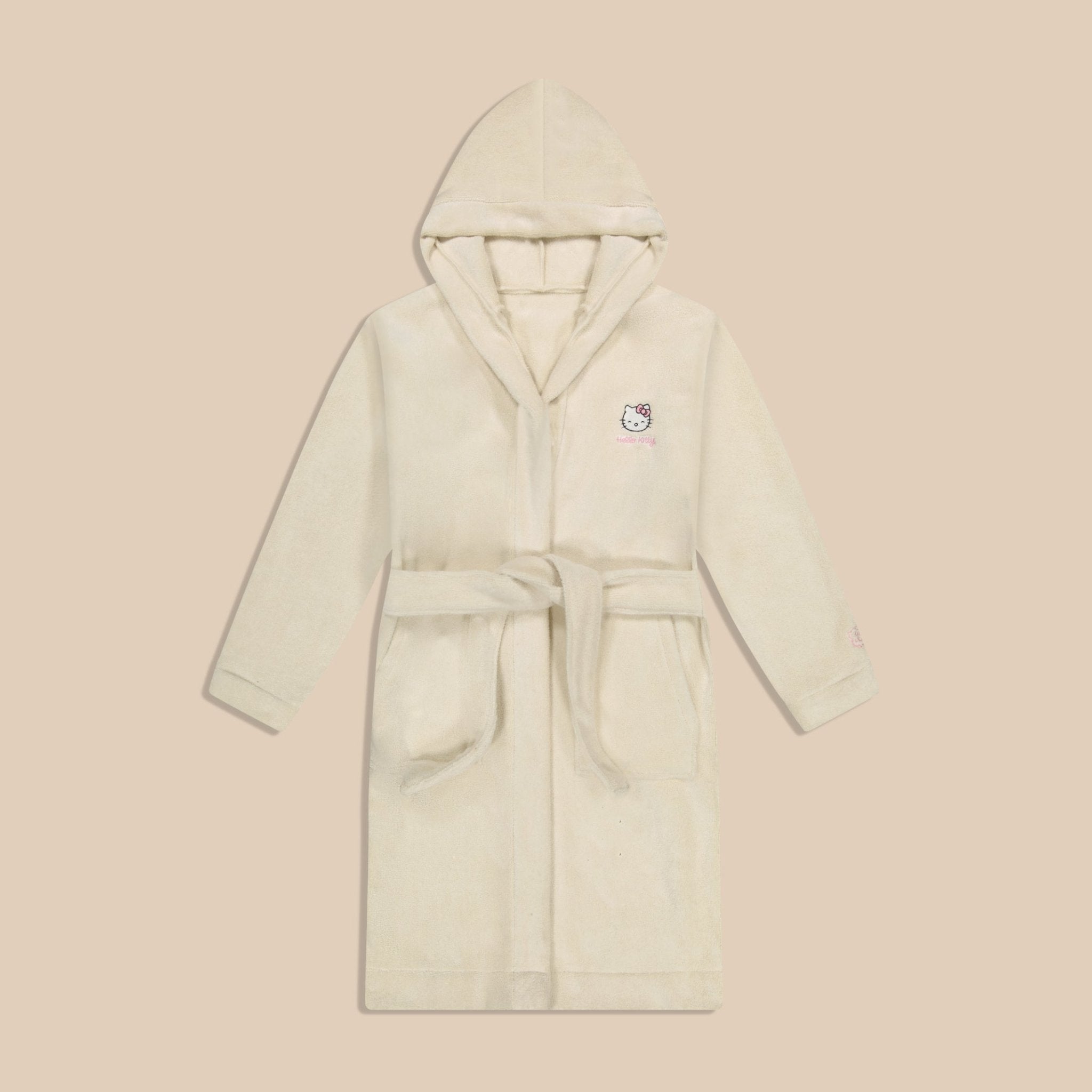 Essential Robe - Cream - Hello Kitty - Brunch - HE3TE2CRUS - Apparel