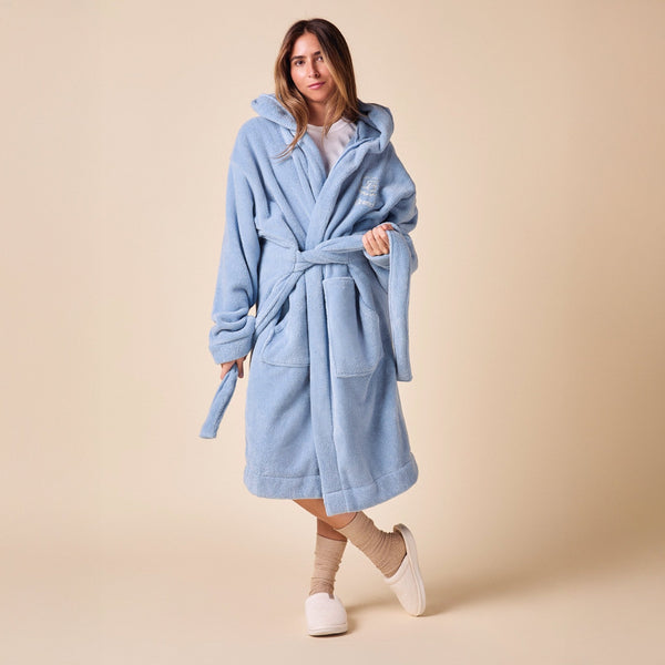 Essential Robe - Powder Blue - Terry - Brunch - RO2TE2BB0S - Apparel
