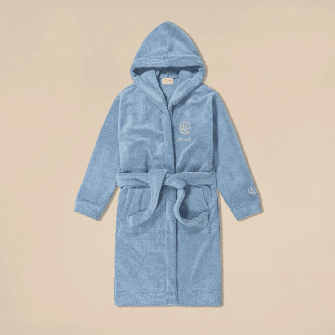 Essential Robe - Powder Blue - Terry - Brunch - RO2TE2BB0S - Apparel