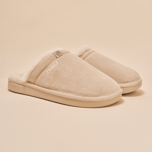 Essential Shearling - Beige - Suede - Brunch - LE07BE01M04 - Footwear