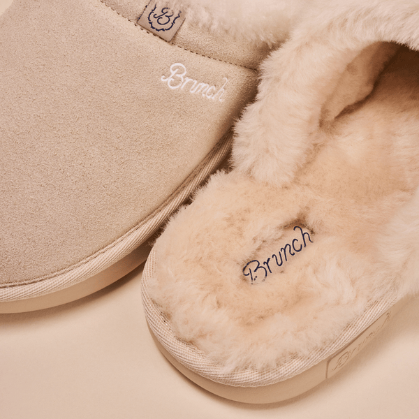Essential Shearling - Beige - Suede - Brunch - LE07BE01M04 - Footwear