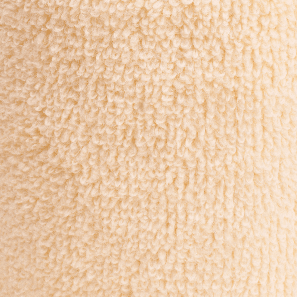 Cream sherpa fleece swatch