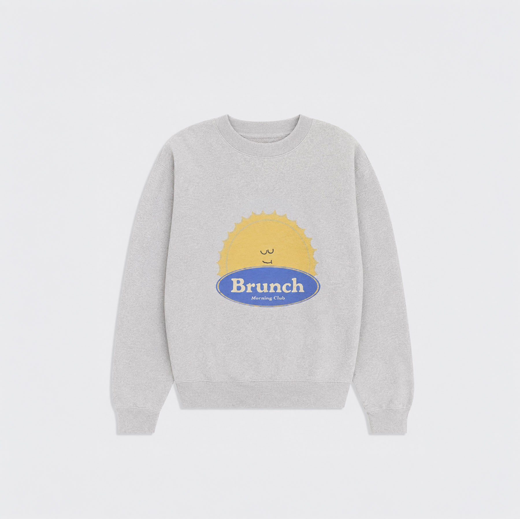 Summer Crewneck - Heather Grey - French Terry