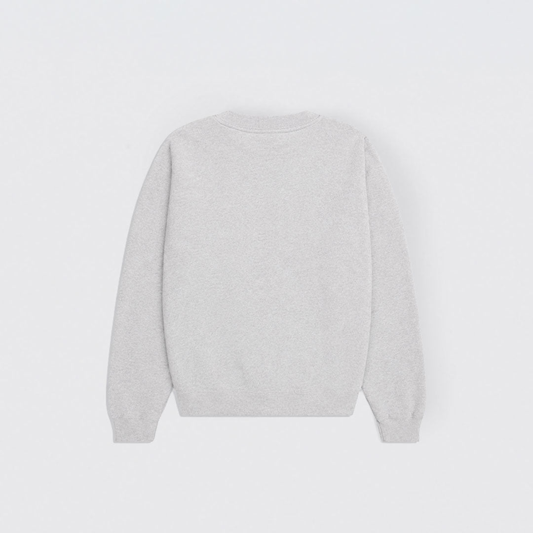 Brunch Summer Crewneck Heather Grey Terry, view 3