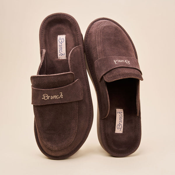 Loafer - Dark Brown - Suede - Brunch - LO01SUBRM04 - Footwear
