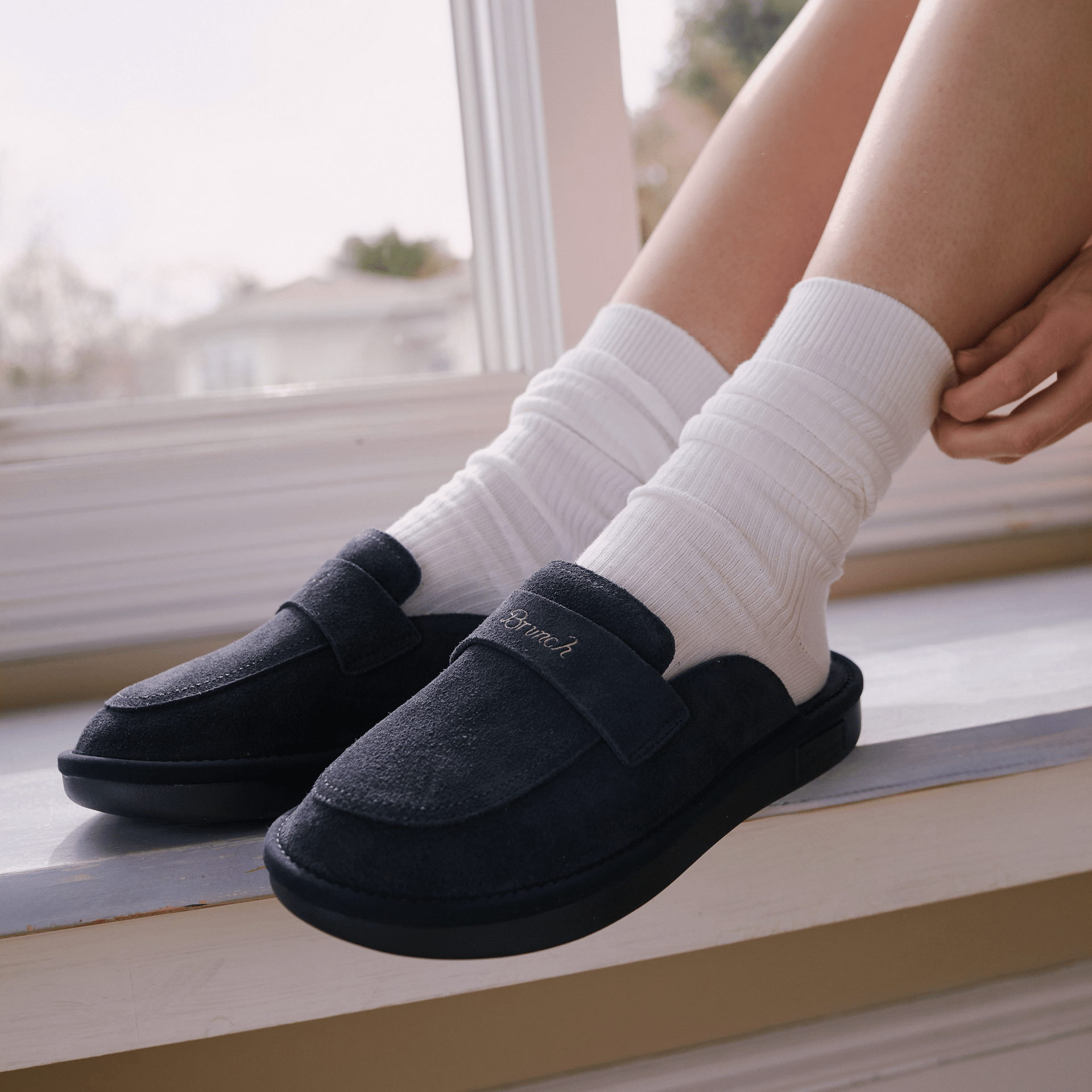 Loafer - Navy - Suede - Brunch - LO1SU1NAM04 - Footwear