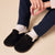 Loafer Shearling - Jet Black - Suede - Brunch - LO1SU1BLM04 - Footwear