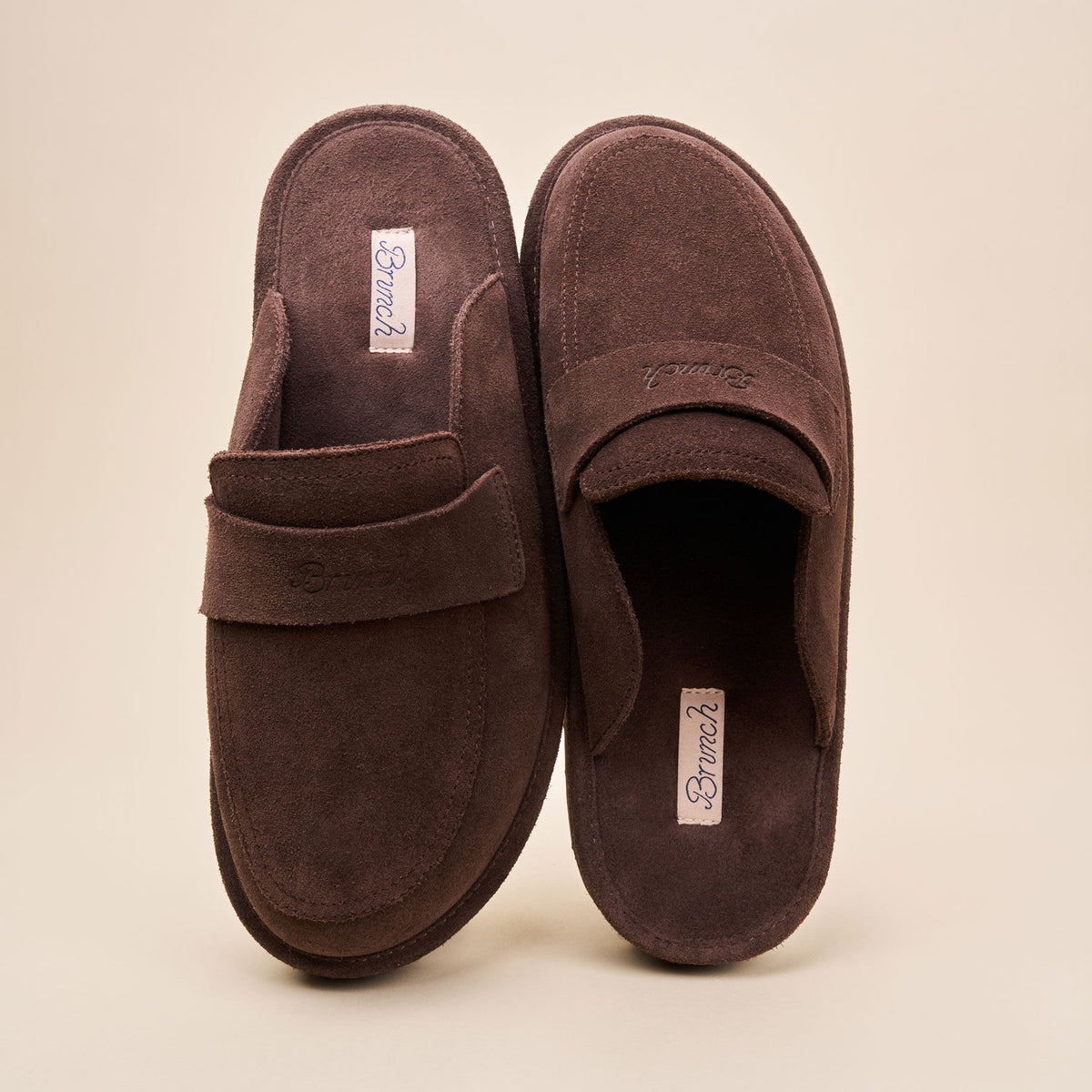 Loafer XXL - Dark Brown - Suede - Brunch - XX1SU1BRM04 - Footwear