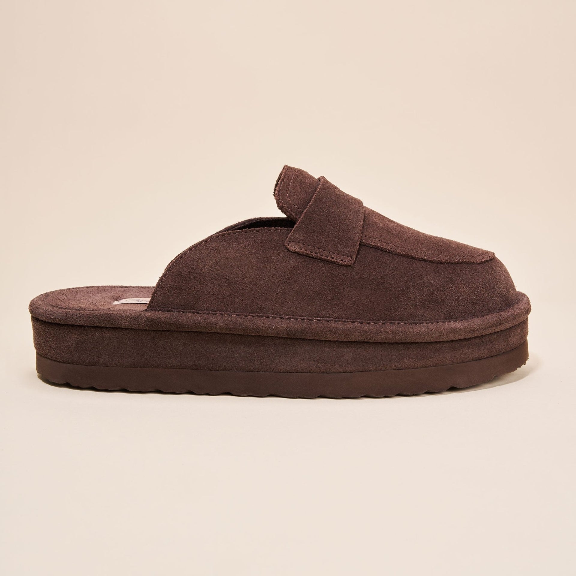 Loafer XXL - Dark Brown - Suede - Brunch - XX1SU1BRM04 - Footwear