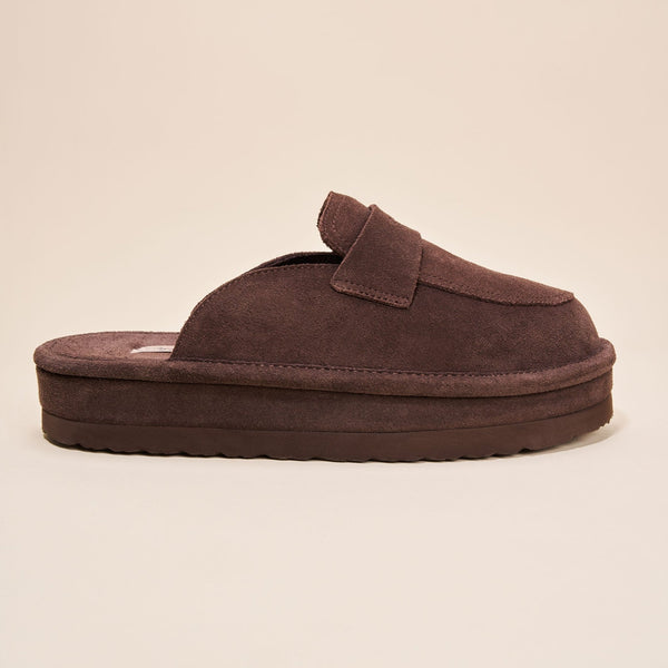 Loafer XXL - Dark Brown - Suede - Brunch - XX1SU1BRM04 - Footwear
