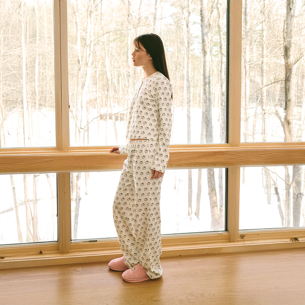 PJ Set - Cream - Hello Kitty