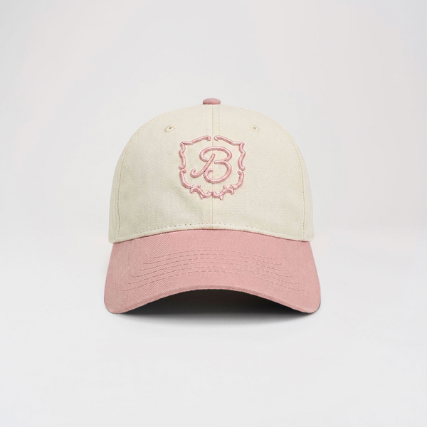 Retro Crest Cap - Bellini - Cotton