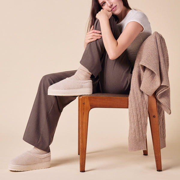 Puff XXL - Beige - Terry - Brunch - PL01BE01M04 - Footwear